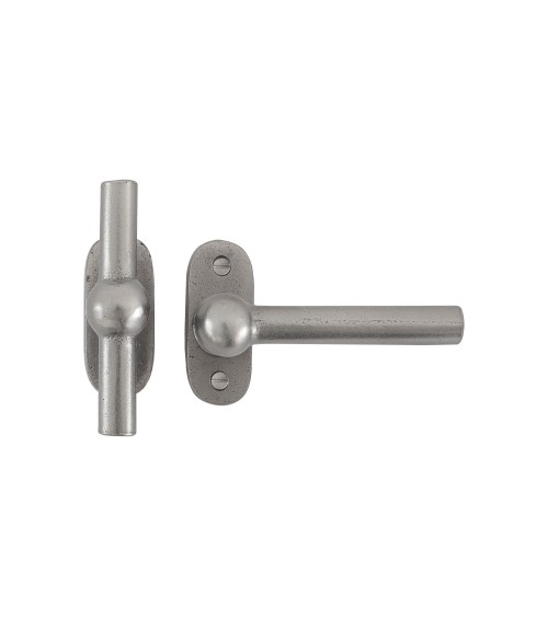 Poignée de porte + poignée verticale chromé en fer BECDF -  poignée design