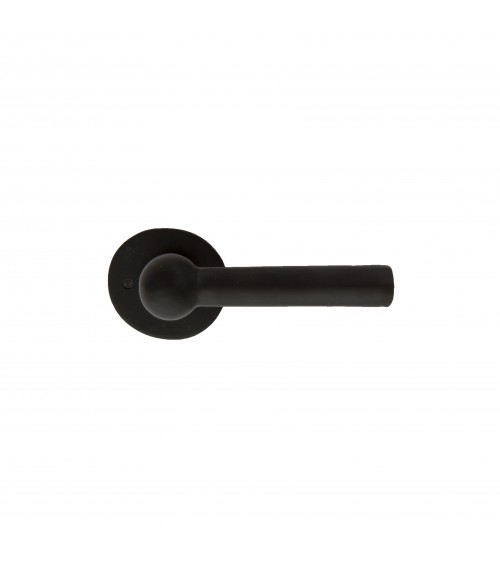 Poignée de porte noire en fer BECDF -  poignée design