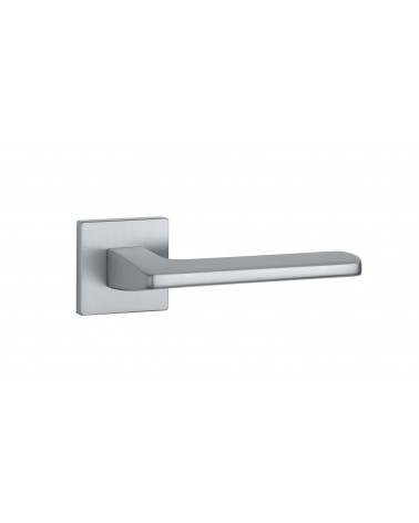 Poignée de porte chrome satiné YUKA quincaillerie design