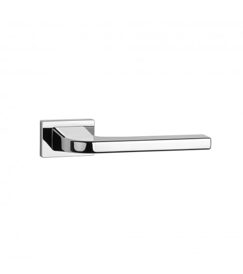 Poignée de porte chrome poli ISMENA quincaillerie design