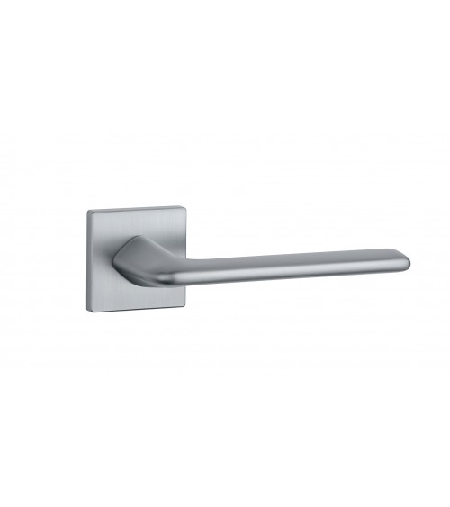 Poignée de porte chrome satiné LILA poignée design