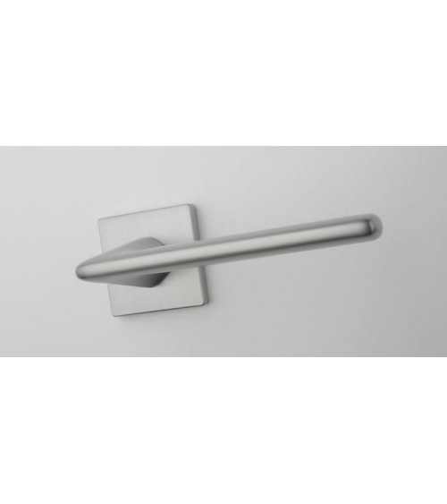 Poignée de porte chrome satiné LILA poignée design