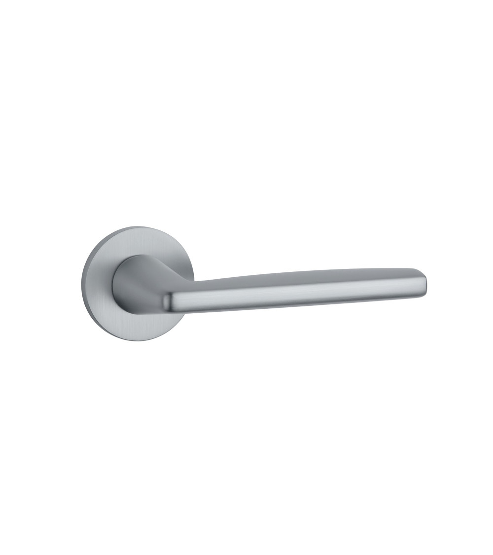 Poignée de porte chrome satiné LUNA poignée design