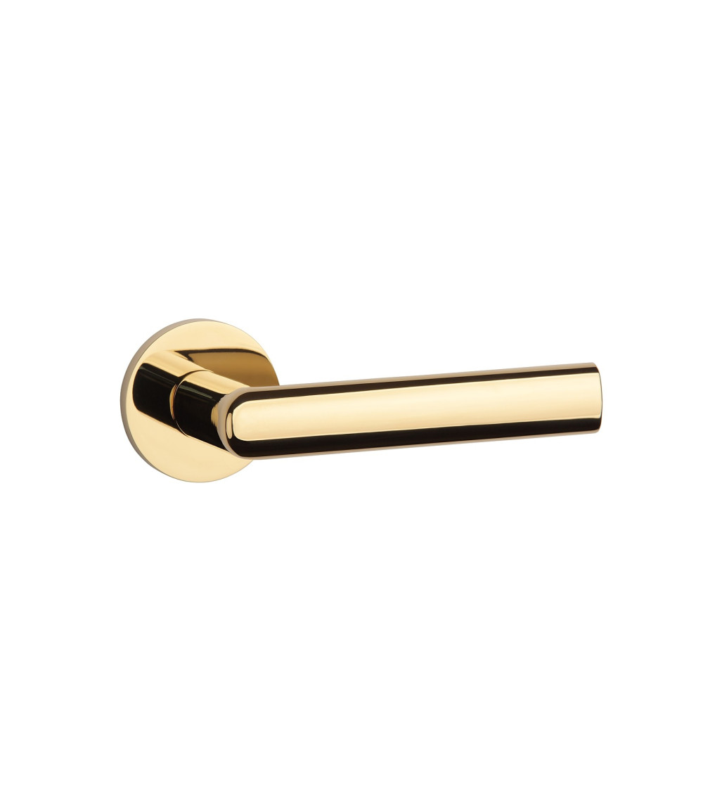 Poignée de porte or poli SILENA quincaillerie design
