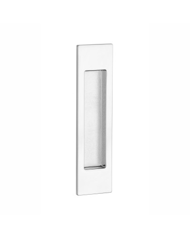 Poignée de porte coulissante chrome poli APRILE 7039 quincaillerie design
