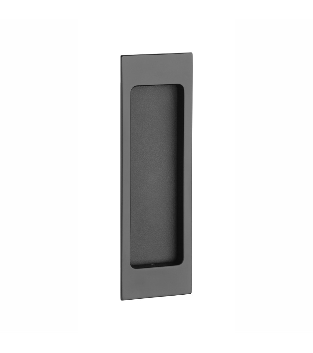 Poignée de porte coulissante noire / cuir APRILE HD 240 poignée design
