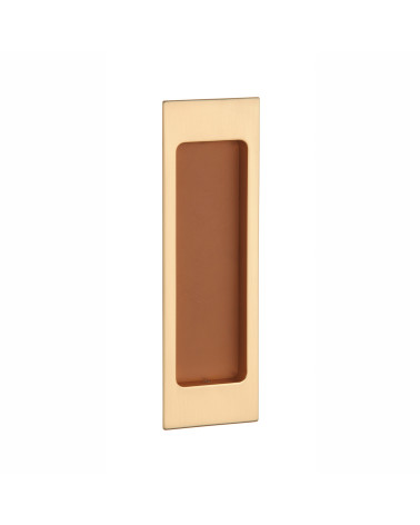 Poignée de porte coulissante or mat / cuir APRILE HD 240 poignée design
