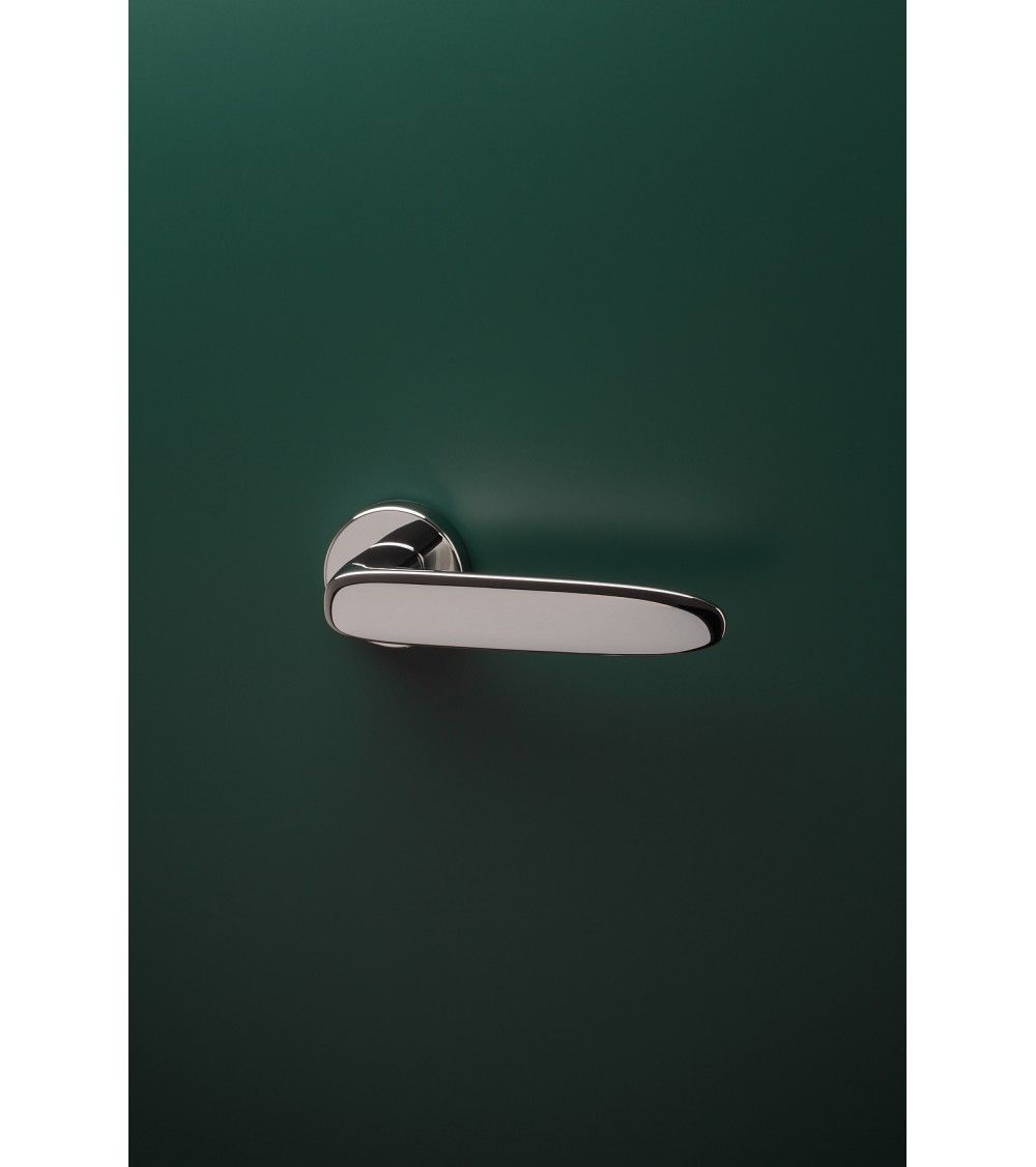 Poignée de porte chrome poli ROSA poignée design
