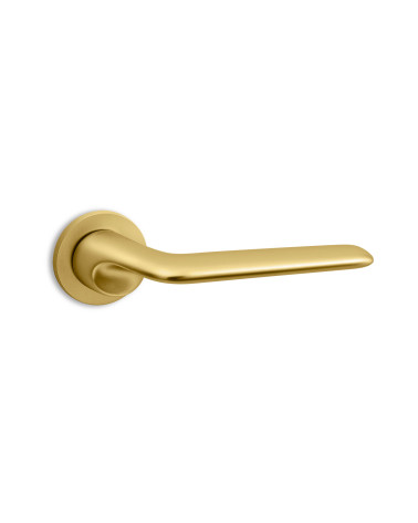 Poignée de porte or mat Ento Elan poigné design