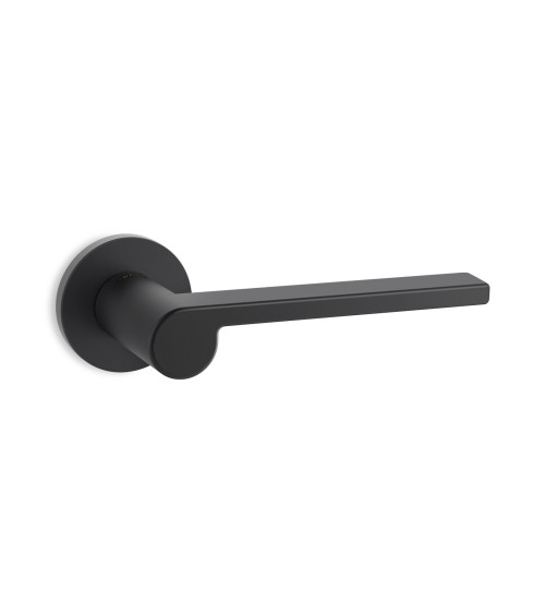 Poignée de porte noire Ento Lev quincaillerie design