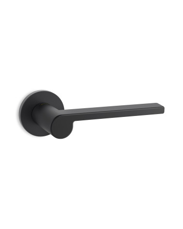 Poignée de porte noire Ento Lev quincaillerie design