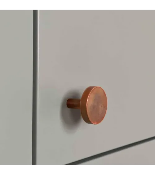 Bouton de meuble en laiton NENA M poignée design