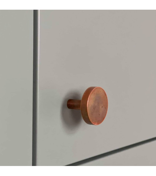 Bouton de meuble en laiton NENA M poignée design