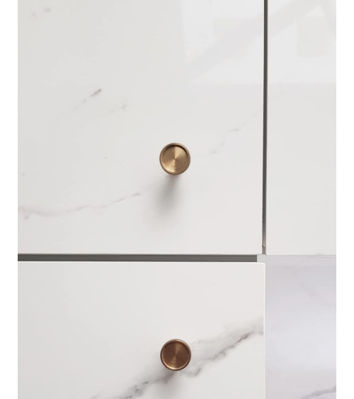 Bouton de meuble en laiton VERA S poignée design