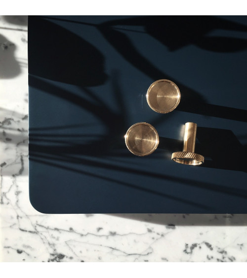Bouton de meuble en laiton VERA S poignée design