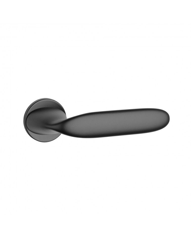 Poignée de porte noire PEONIA poignée design