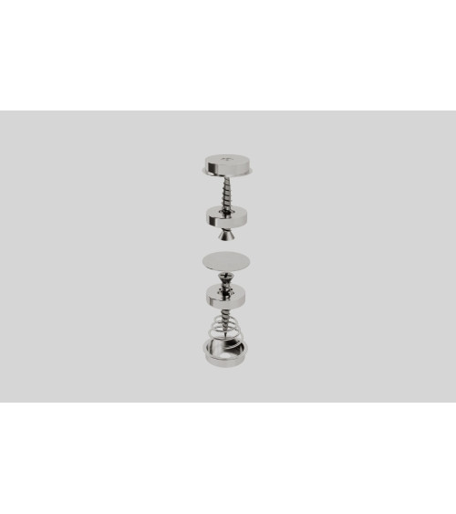 Système de Fermeture Silencieux pour Portes Sans Serrure Traditionnelle Stoppino Close