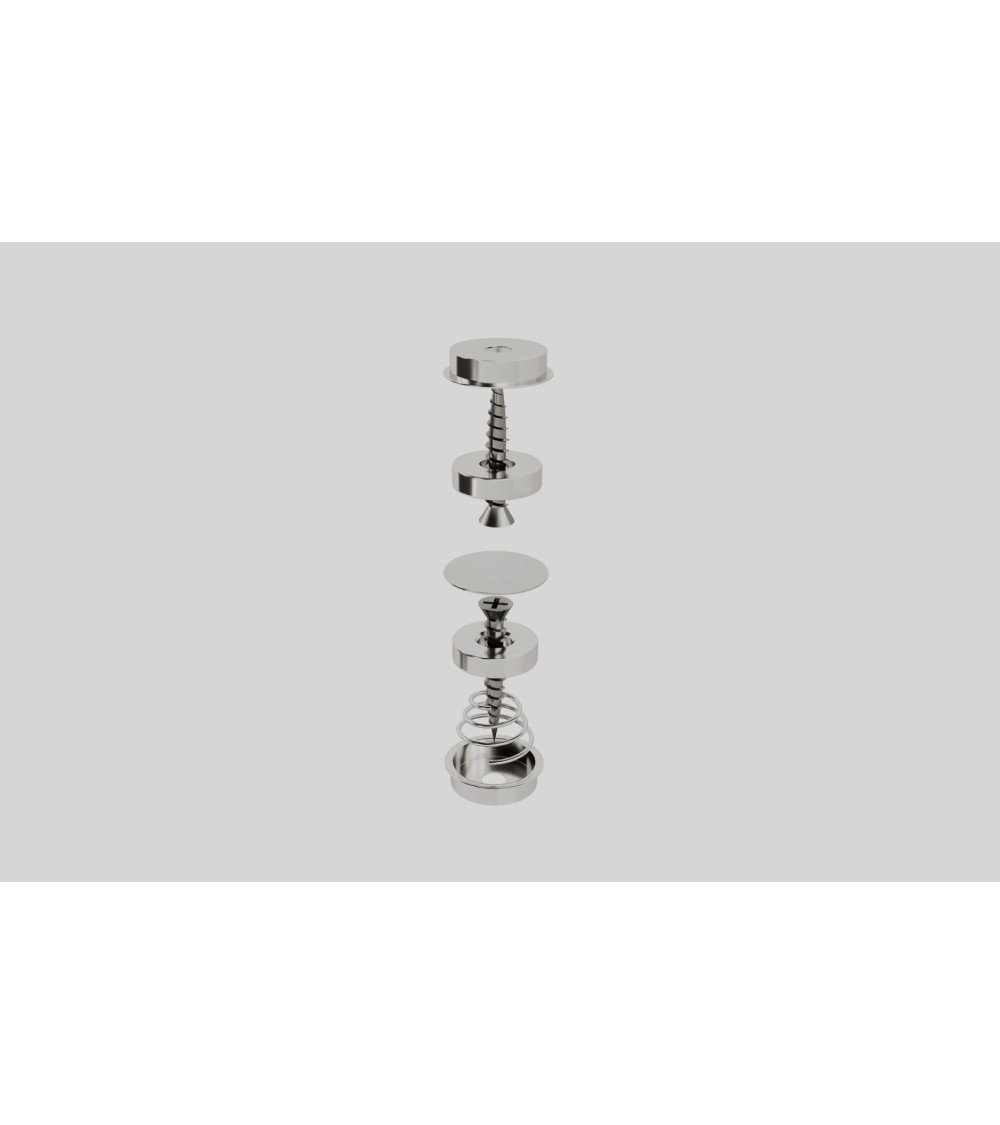 Système de Fermeture Silencieux pour Portes Sans Serrure Traditionnelle Stoppino Close