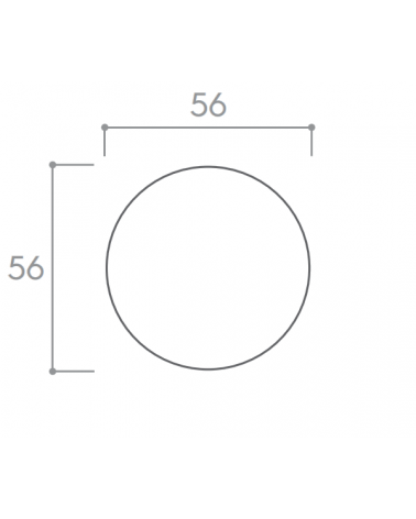 Bouton de porte classique CO ORBIS rond -  poignée design