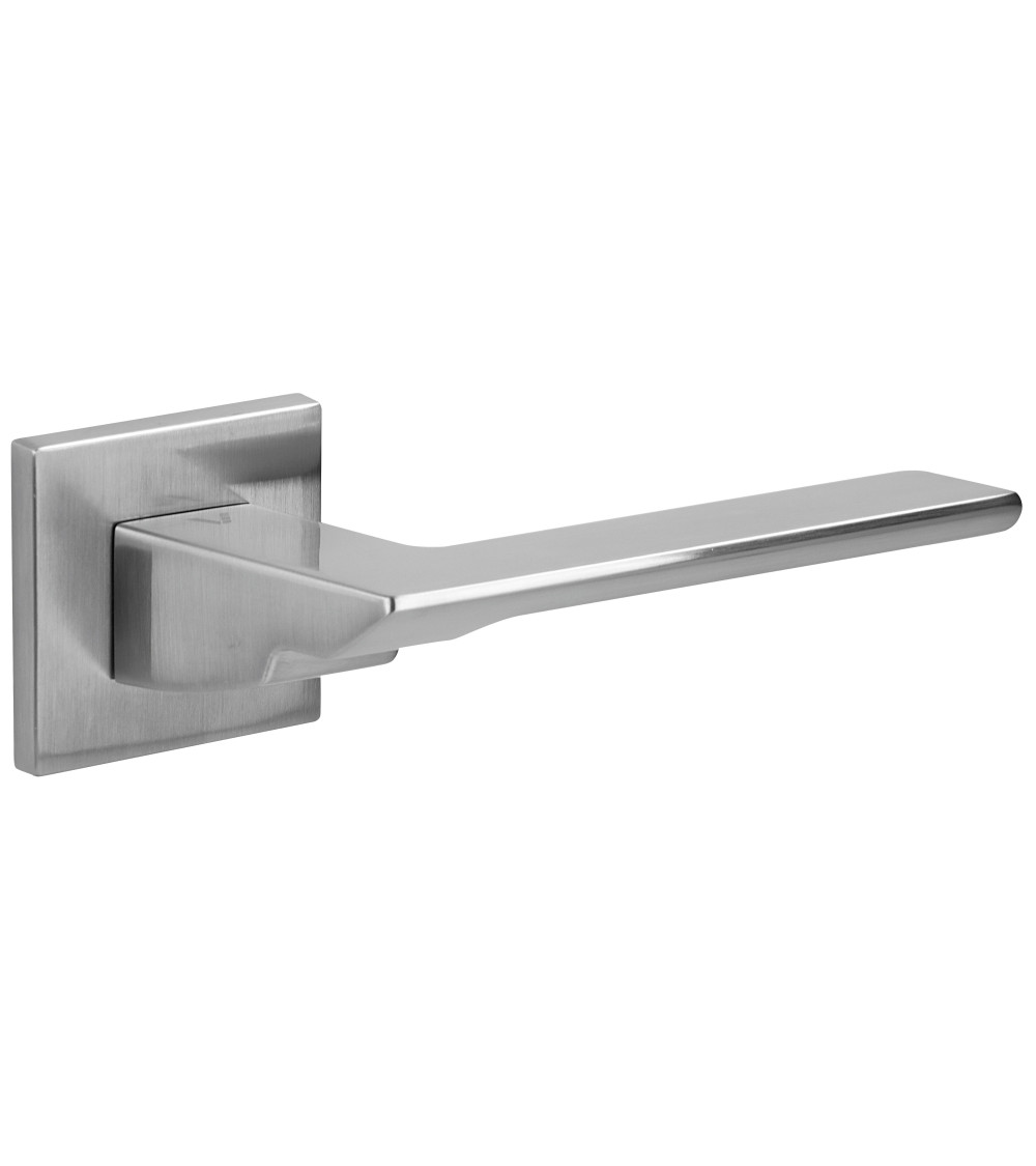 Poignée de porte chrome satiné TENDER poignée design