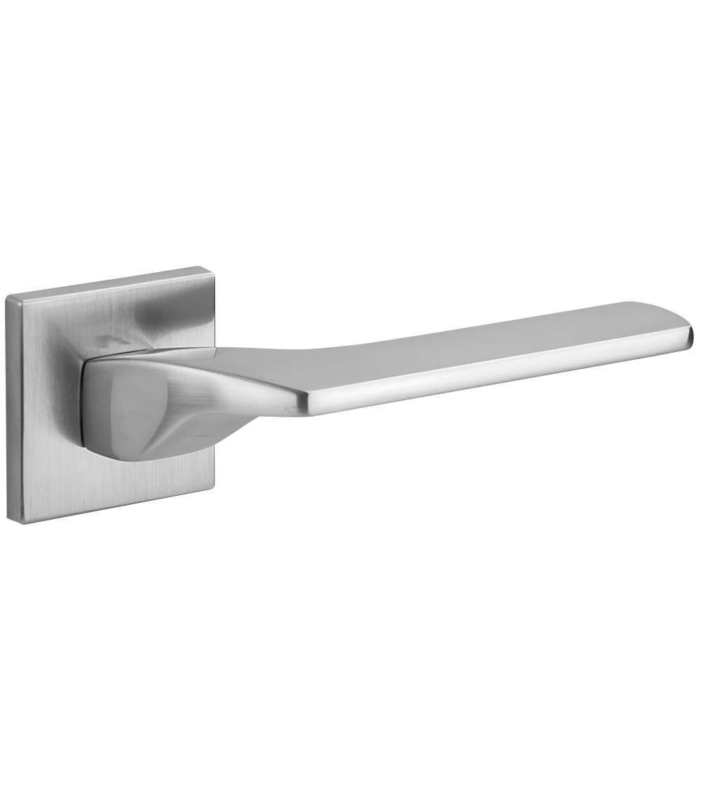 Poignée de porte chrome satiné SEMPRE poignée design
