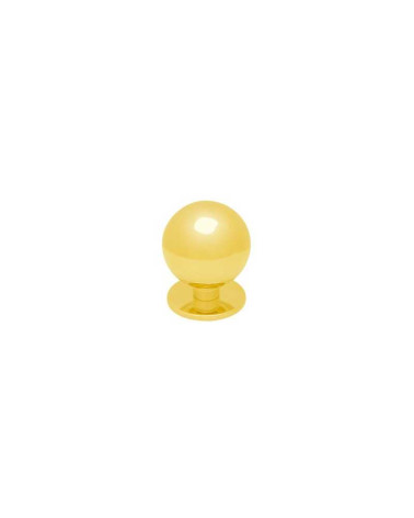Bouton de tirage boule en laiton B609