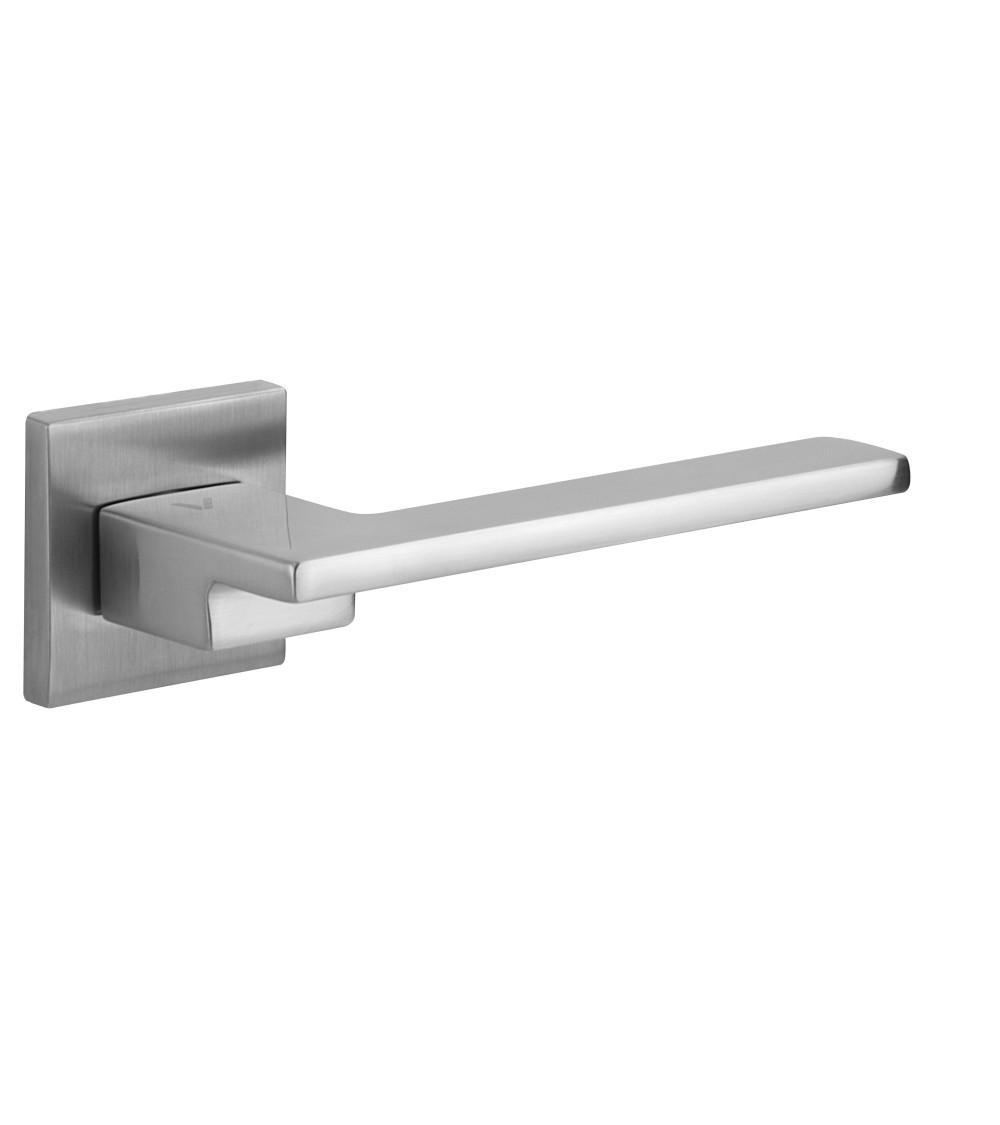 Poignée de porte chrome satiné VS COSMO quincaillerie design