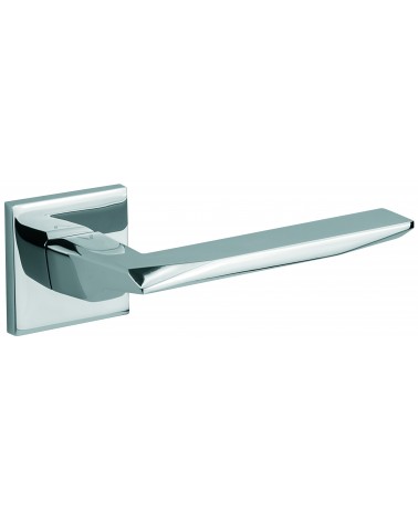 Poignée de porte chrome poli ZOE poignée design