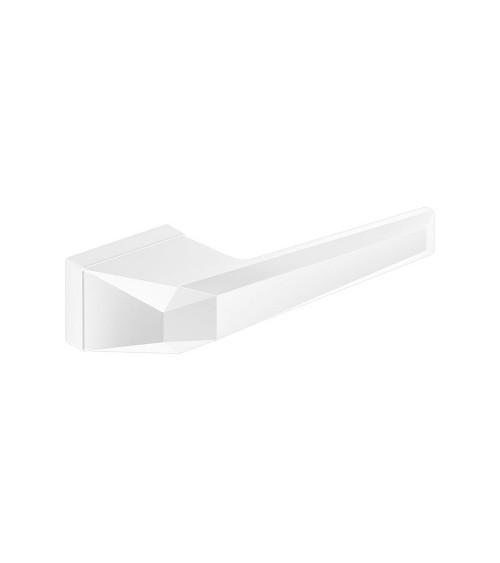 Poignée de porte blanche Prisme poignée design