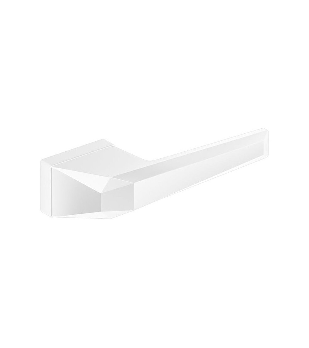 Poignée de porte blanche Prisme poignée design