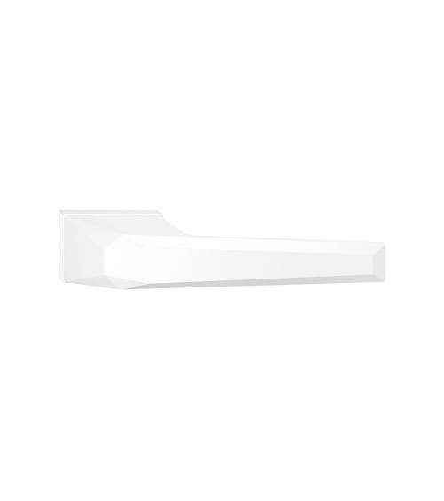 Poignée de porte blanche Prisme poignée design