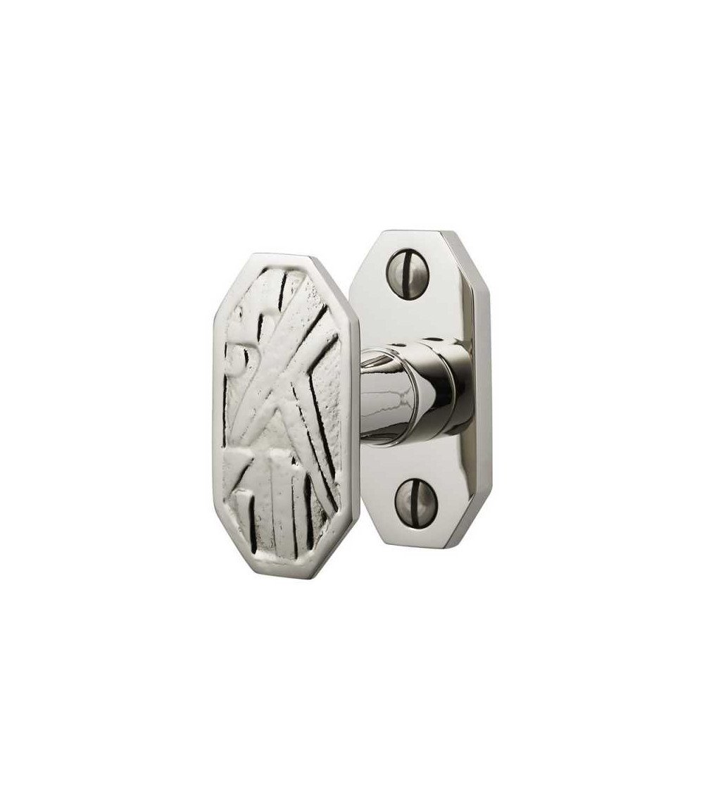 Bouton de crémone B356 sur rosace E19bis