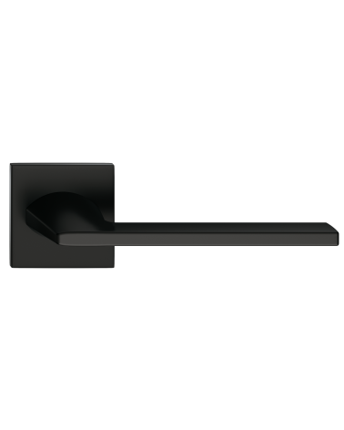 Poignée de porte noire Harmony poignée design vue de face