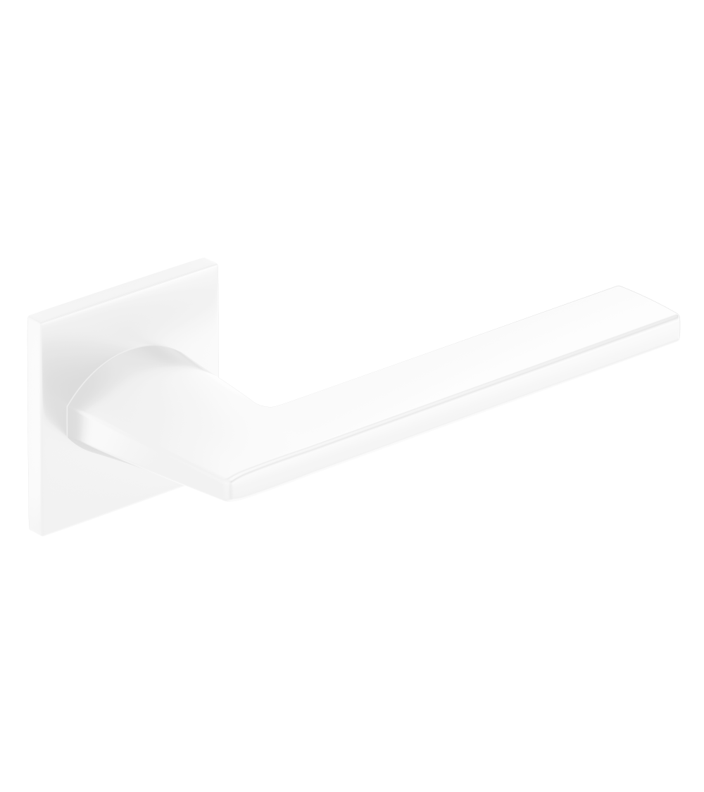 Poignée de porte blanche Harmony poignée design