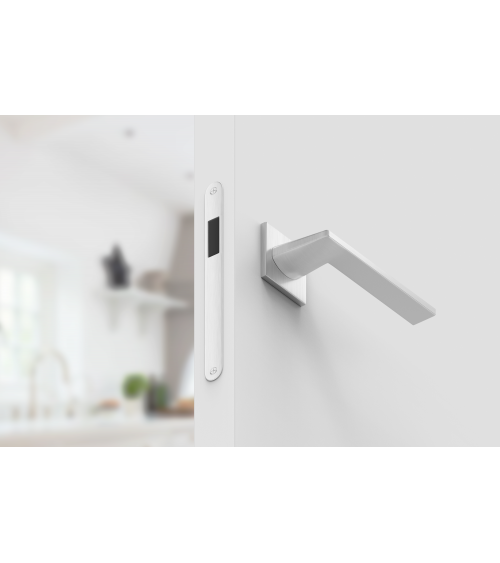 Poignée de porte chrome satiné Harmony poignée design