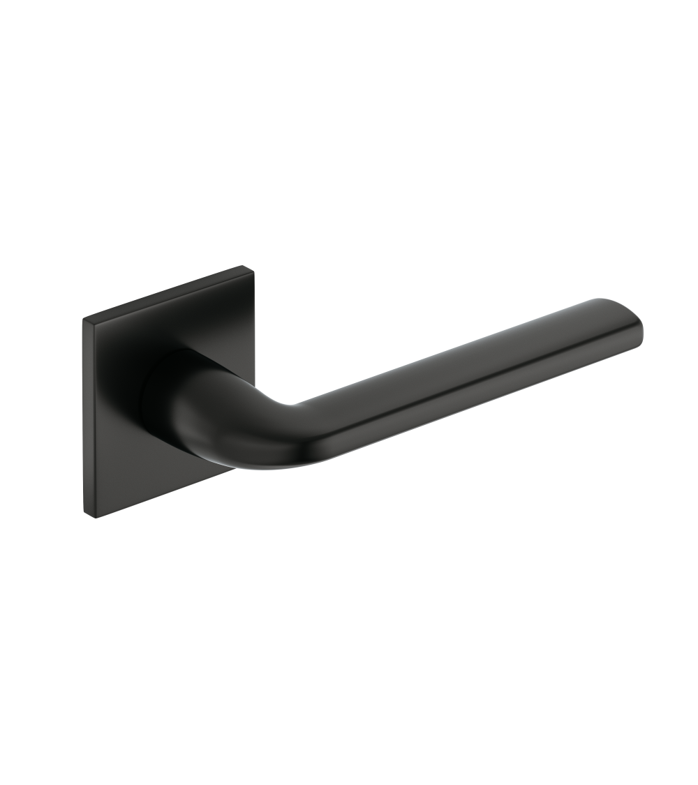 Poignée de porte noire Scandi slim poignée design