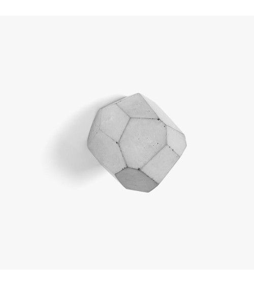 Bouton de meuble ROCKY  béton gris