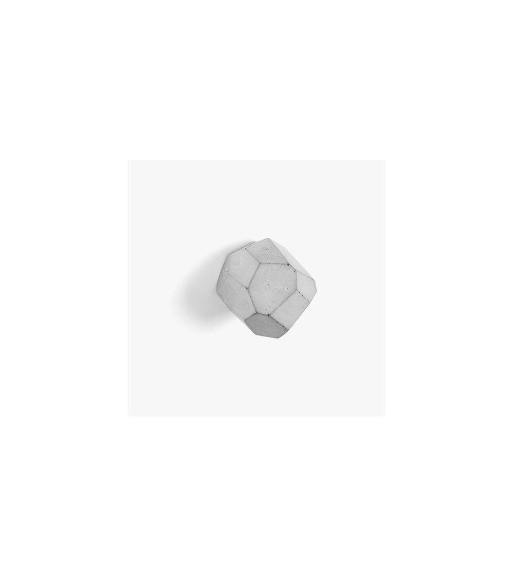 Bouton de meuble ROCKY  béton gris