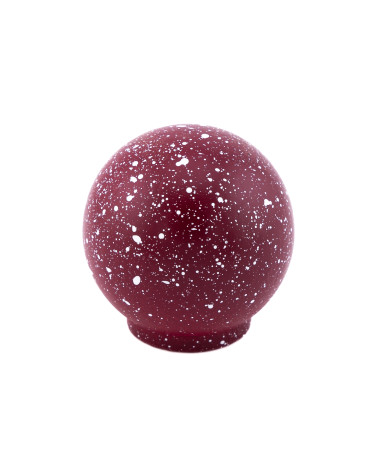 Bouton de meuble en bois de hêtre vin rouge/blanc Mélange poignée design