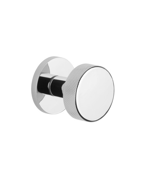 Bouton de porte chrome poli TUJA poignée design