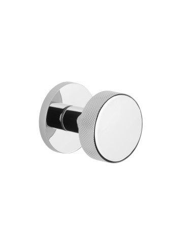 Bouton de porte chrome poli TUJA poignée design
