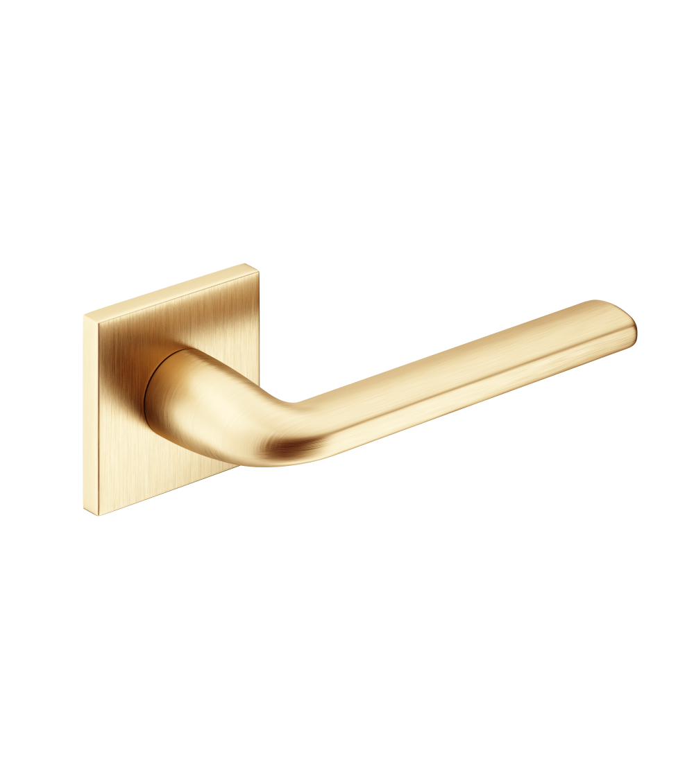 Poignée de porte or mat Scandi slim poignée design