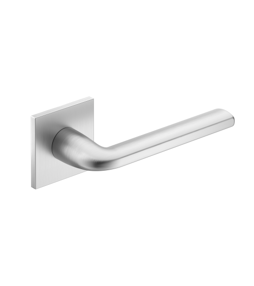 Poignée de porte chrome satiné Scandi slim poignée design