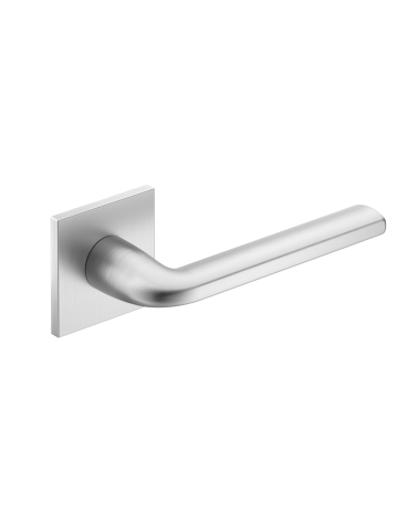 Poignée de porte chrome satiné Scandi slim poignée design