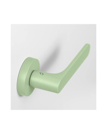 Poignée de porte de couleur vert sauge - Moon One Ronde