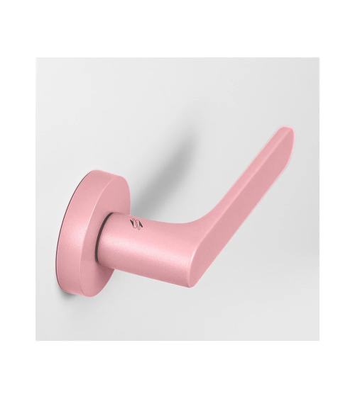 Poignée de porte de couleur rose antique - Moon One Ronde
