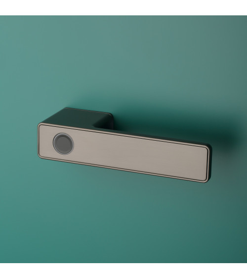 Poignée de porte électronique moderne MAHONIA poignée design pour droitier tenue par une main