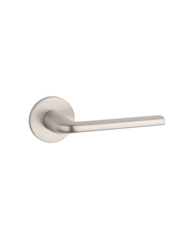 Poignée de porte nickel satiné OLEANDRO quincaillerie design