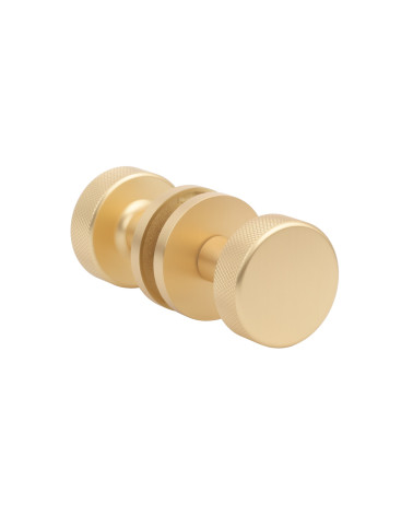 Bouton de porte or mat TUJA poignée design double face