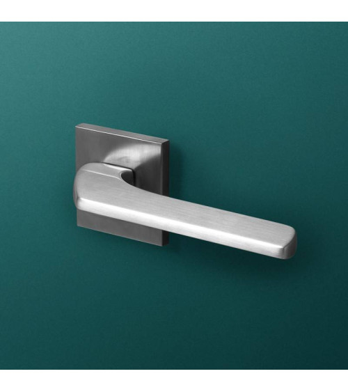 Poignée de porte chrome satiné SEMPRE poignée design